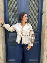 Charger l&#39;image dans la galerie, Blouse Aria beige
