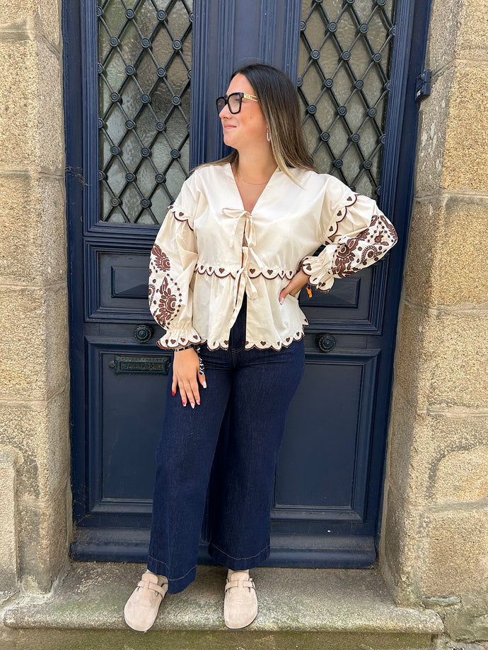 Blouse Aria beige