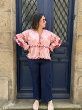 Charger l&#39;image dans la galerie, Blouse Aria rose

