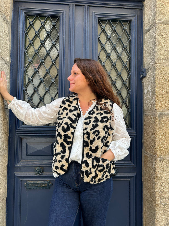 Veste Félipa léopard