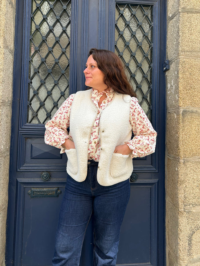 Veste Félipa crème