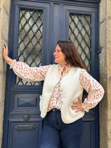 Veste Félipa crème