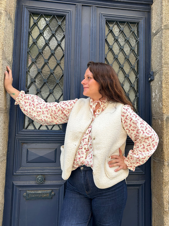 Veste Félipa crème