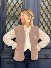 Charger l&#39;image dans la galerie, Veste Elya Taupe
