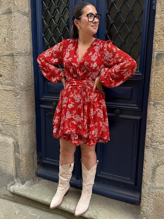 Robe Kylie rouge