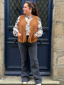 Jean Elena gris délavée