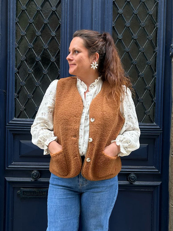 Veste Felipa Camel