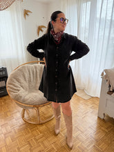 Charger l&#39;image dans la galerie, Robe Lynette grise
