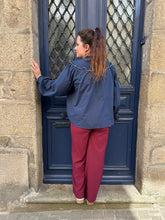 Charger l&#39;image dans la galerie, Blouse Daisy bleue
