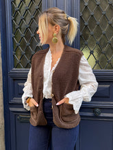Charger l&#39;image dans la galerie, Veste Isla chocolat
