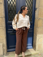 Charger l&#39;image dans la galerie, Pantalon Tan chocolat
