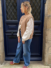 Charger l&#39;image dans la galerie, Gilet Farah taupe
