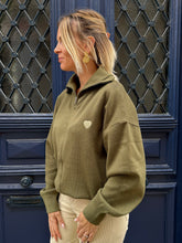 Charger l&#39;image dans la galerie, Sweat Elouan kaki
