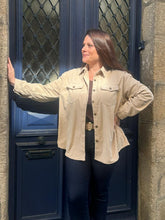 Charger l&#39;image dans la galerie, Chemise Mael beige
