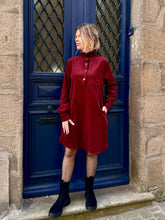 Charger l&#39;image dans la galerie, Robe Charlie bordeaux
