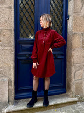 Charger l&#39;image dans la galerie, Robe Charlie bordeaux
