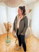 Charger l&#39;image dans la galerie, Parka kaki reversible
