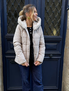 Doudoune Astrid beige