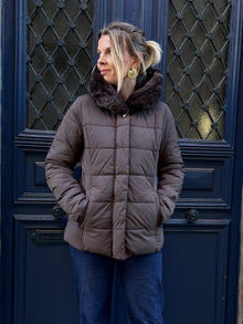Doudoune Astrid chocolat