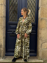 Charger l&#39;image dans la galerie, Robe Kaki Julia
