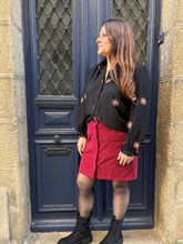 Charger l&#39;image dans la galerie, Jupe Marie bordeaux
