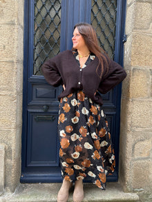 Gilet Georginette chocolat