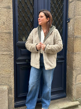 Charger l&#39;image dans la galerie, Parka reversible courte kaki
