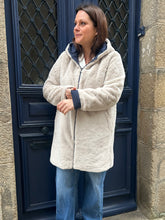 Charger l&#39;image dans la galerie, Parka reversible longue marine
