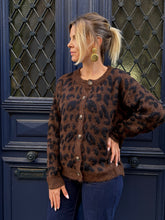 Charger l&#39;image dans la galerie, Gilet Candice marron
