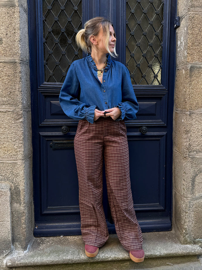 Blouse en jean  Elisa
