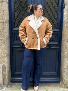 Manteau camel Josie