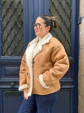 Charger l&#39;image dans la galerie, Manteau camel Josie
