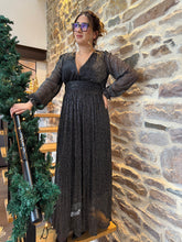 Charger l&#39;image dans la galerie, Robe longue Snow argenté
