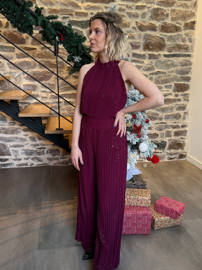 Combinaison bordeaux Aly