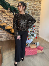 Charger l&#39;image dans la galerie, Pantalon Sol noir
