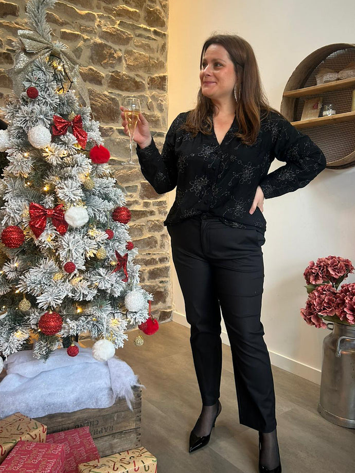 Pantalon Crystal noir