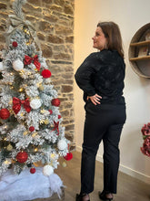 Charger l&#39;image dans la galerie, Pantalon Crystal noir
