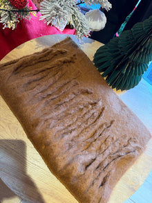 Echarpe chocolat