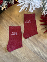 Charger l'image dans la galerie, Chaussettes GARCE rouge
