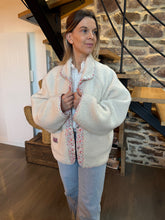 Charger l'image dans la galerie, Veste fleurie reversible Calypso
