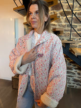 Charger l'image dans la galerie, Veste fleurie reversible Calypso
