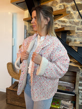 Charger l'image dans la galerie, Veste fleurie reversible Calypso
