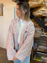 Charger l'image dans la galerie, Veste fleurie reversible Calypso
