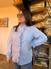 Charger l'image dans la galerie, Blouse Naélys bleue
