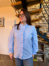 Charger l'image dans la galerie, Blouse Naélys bleue
