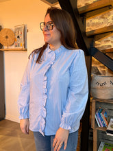 Charger l'image dans la galerie, Blouse Naélys bleue
