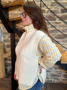 Pull Theaelle écru