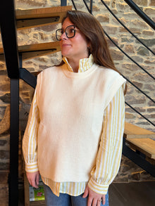 Pull Theaelle écru