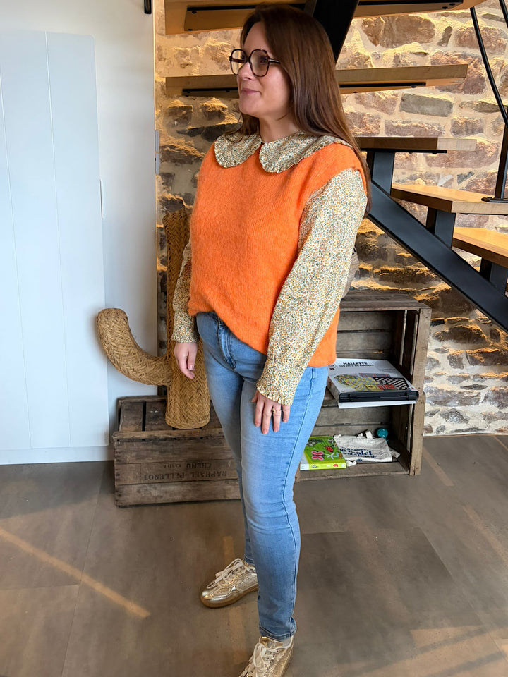 Pull sans manches Elia