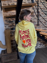 Charger l'image dans la galerie, Sweat jaune MORE AMORE
